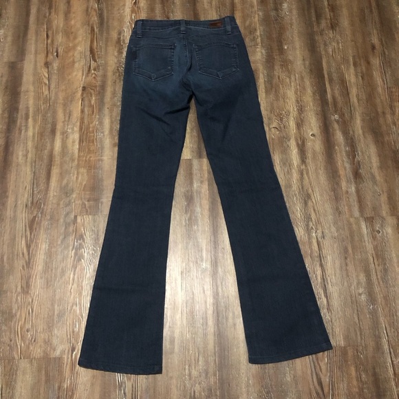 PAIGE Dark Blue Flare Jeans - Picture 5 of 7